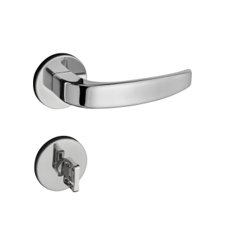 Fechadura Pado VIC banheiro cromado